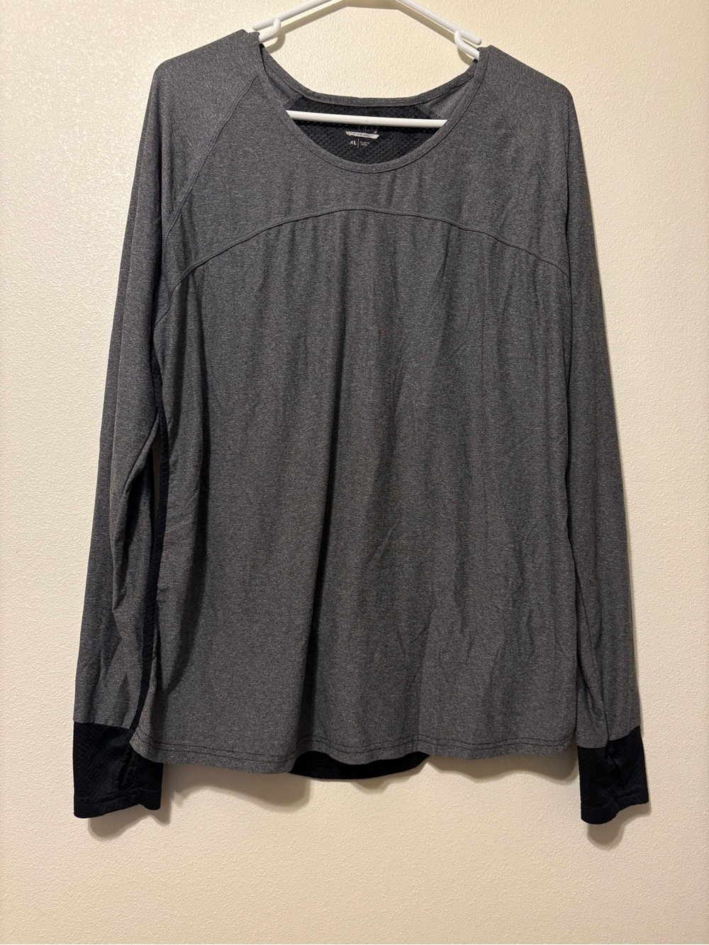 bcg Men's Long Sleeve Performance Top - Charcoal